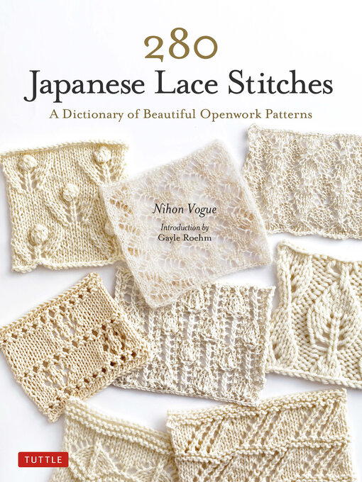 Title details for 280 Japanese Lace Stitches by Nihon Vogue - Wait list